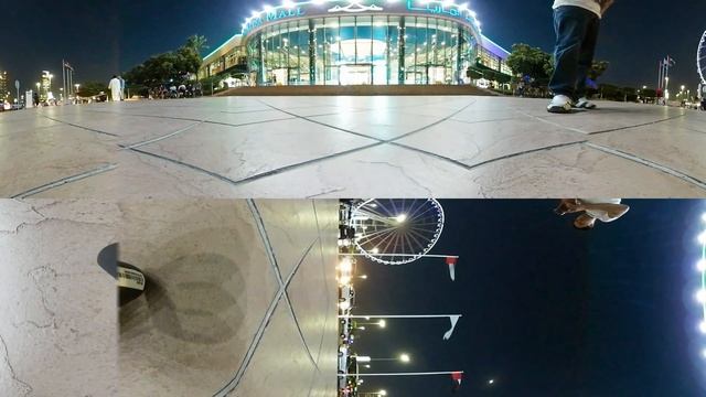 360 video test - Marina mall Abu dhabi Gear 360 смотреть онлайн