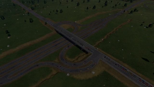 Perfect traffic flow with this halfclover interchange - Transport Fever 2 смотреть онлайн