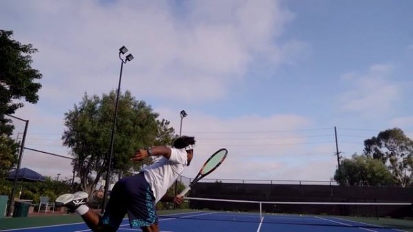 How To Generate EFFORTLESS POWER On The Tennis SERVE In 3 Steps