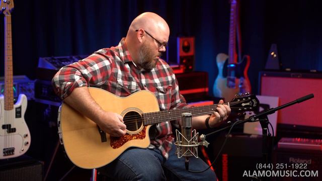 Taylor 214ce vs Guild OM-150ce | Mid-Sized Acoustic Comparison смотреть онлайн