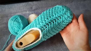 Наипростейшие следочки спицами