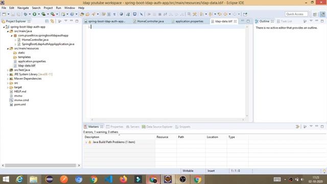 Spring Security LDAP Authentication in Spring Boot Application смотреть онлайн