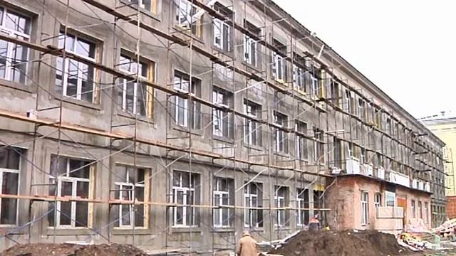 Продолжается масштабная реконструкция школы №12 смотреть онлайн