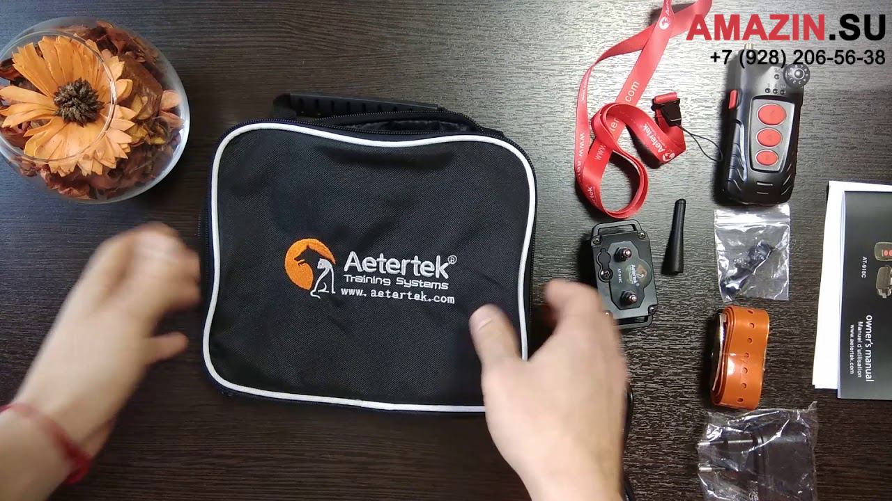 Видео обзор Электронного ошейника Aetertek AT-918C | Amazin.su смотреть онлайн