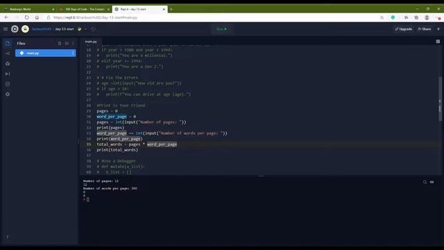 Study with me - ( study music ) 100 Days of Python Challenge - #Debugging-Day13 смотреть онлайн