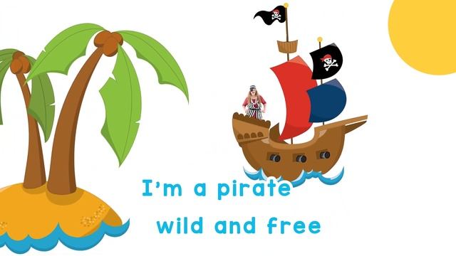 Pirate Song and Dance | Talk Like a Pirate Day | Children's Pirate Song |Sing Play Create смотреть онлайн