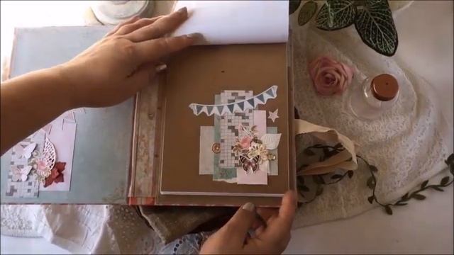 Блокнот для девочки/ Обзор/ Scrapbooking/ Скрапбукинг