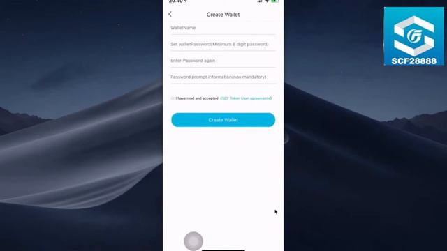 Как сделать кошелек SCF. Регистрация SCF Token Wallet - создание кошелька смотреть онлайн