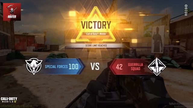 CALL OF DUTY MOBILE GAME PLAY 139 kills Infinity war world record mission | western router смотреть онлайн