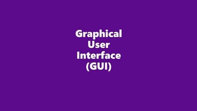Different Types Of User Interfaces смотреть онлайн
