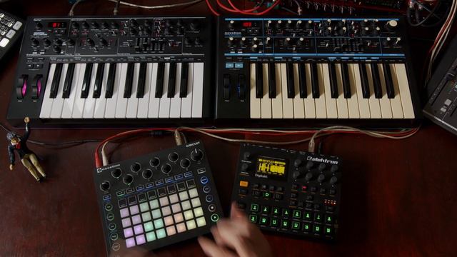 Break Station - Novation AFX Station, Bass Station 2, Circuit & Digitakt смотреть онлайн