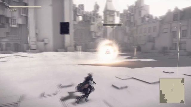 Let's Play Nier Automata Part 15: battle in the white world смотреть онлайн