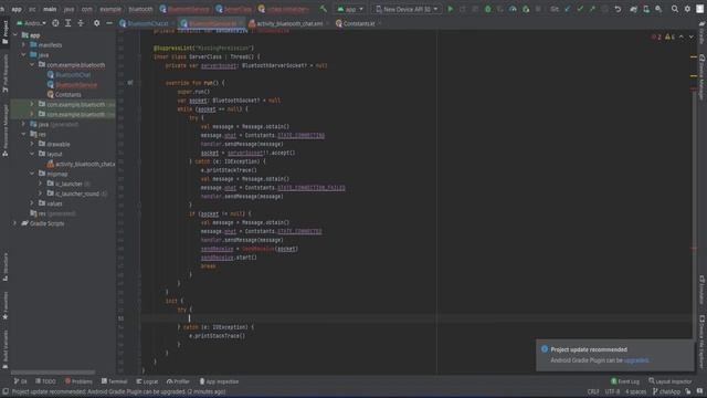 Bluetooth Chat App Complete Tutorial Kotlin Android Studio in Hindi смотреть онлайн