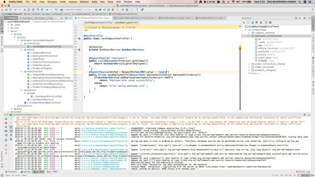 17. Spring boot - Create restEndpoint for CRUD service to test смотреть онлайн