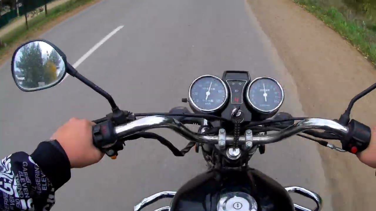 покатушка на мопеде Racer Trophy 110n до телевышки #29 смотреть онлайн