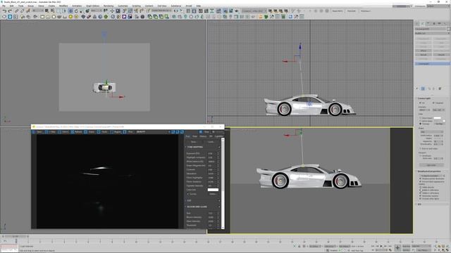 Scene Lighting: Gradient Ramp + Focused Lights