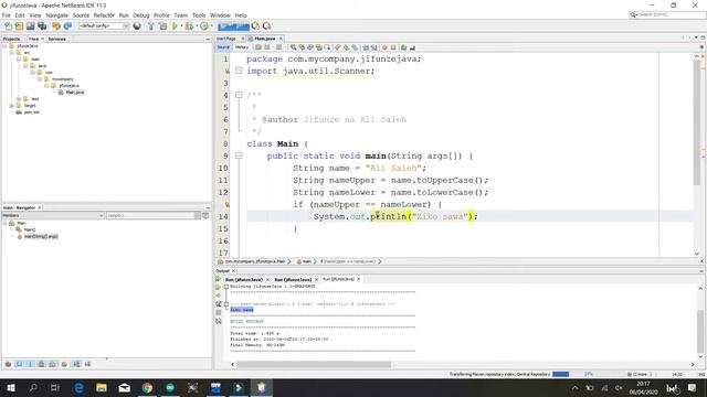 Jifunze Java #7 - Strings in Java (Swahili) смотреть онлайн