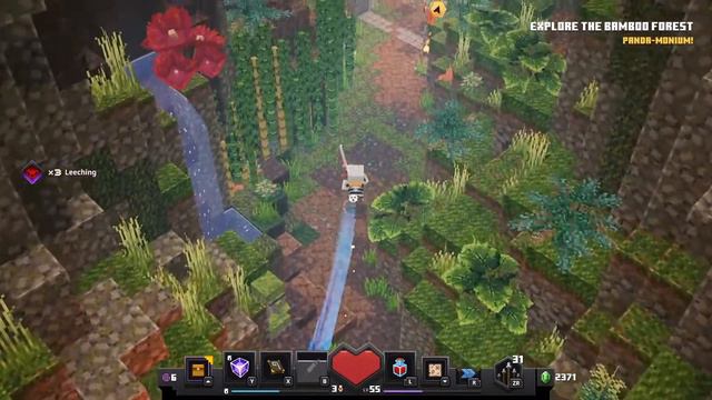 MINECRAFT DUNGEONS DLC Jungle Awakens All Missions + BOSS FIGHT