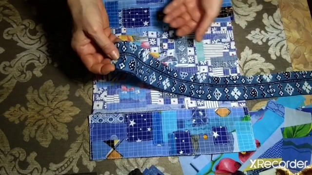 (часть 2) Салфетка из ткани ТЕКСТИЛЬНАЯ ПИЦЦА + ЛЕНИВЫЙ БОРО смотреть онлайн