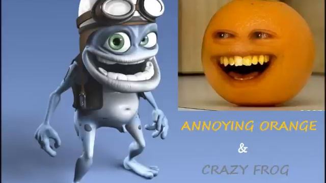Crazy Orange (Annoying Orange & Crazy Frog REMIX) смотреть онлайн