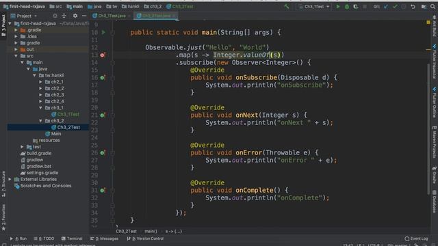 Let's Rxjava - Ch3-2 發生 onError 的 RxJava Flow смотреть онлайн