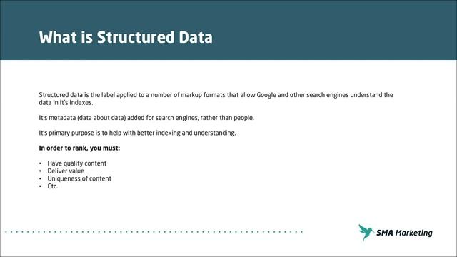 An Introduction to Structured Data: How Markup Helps Search Engines Understand Context смотреть онлайн