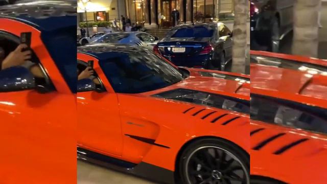 Lamborghini Aventador SVJ and Mercedes Benz AMG GTR Black series ?? смотреть онлайн
