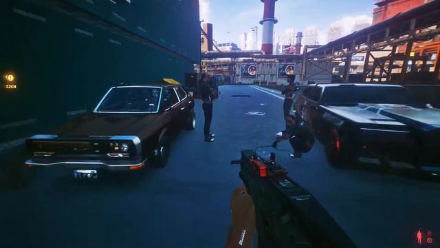 4K Cyberpunk 2077  | Realistic Graphics Mod Colors