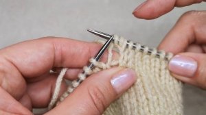 №49 Как из одной петли вывязать 3 петли.  Классический метод вязания