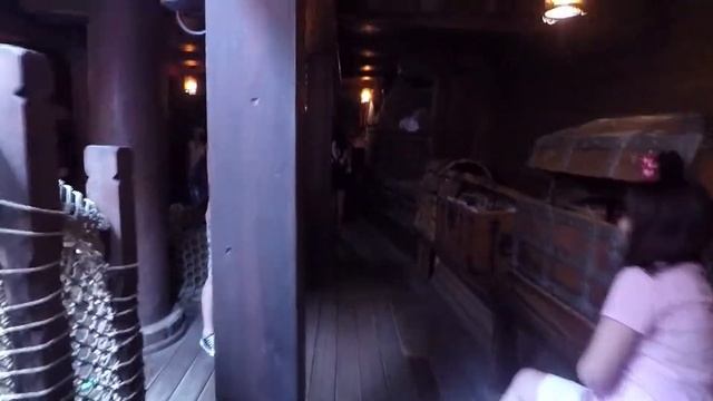 Siren's Revenge Pirate Ship Walkthrough (Shanghai Disneyland) смотреть онлайн