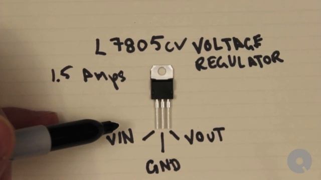 L7805 Voltage Regulator смотреть онлайн