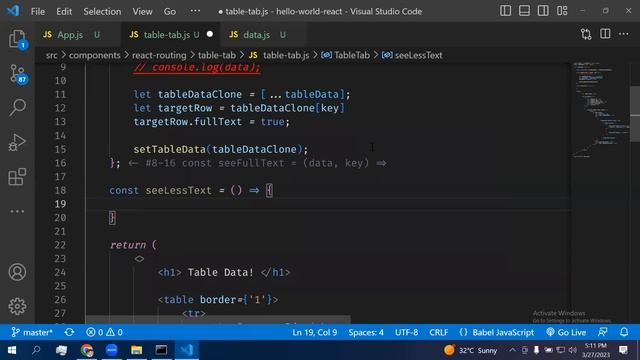 How to create a read less and read more functionality in React with core JavaScript logic (Part -2) смотреть онлайн