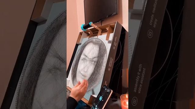 ? Набор для создания картины нитью из любой вашей фотографии! ? Уже в Латвии???www.StringArt.lv смотреть онлайн