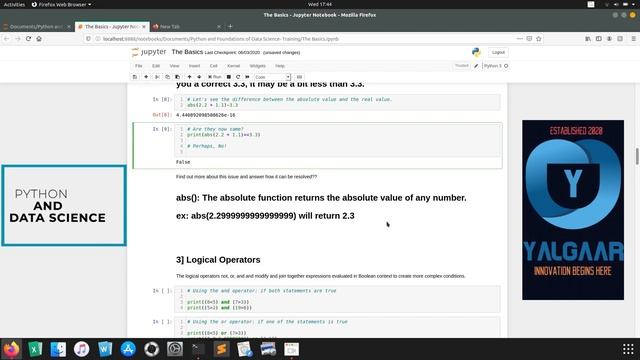 Operators- Python Programming and Data Science Foundations смотреть онлайн