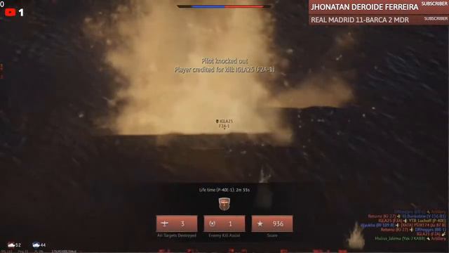 WAR THUNDER Battle Arcade Airplane Gameplay English, Français, Russian, German смотреть онлайн