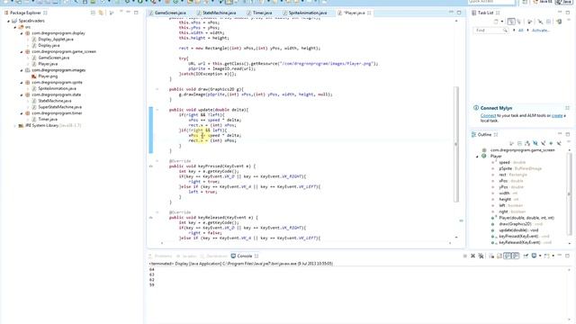 Space Invaders Tutorial (Java) 8 - Player Movement смотреть онлайн