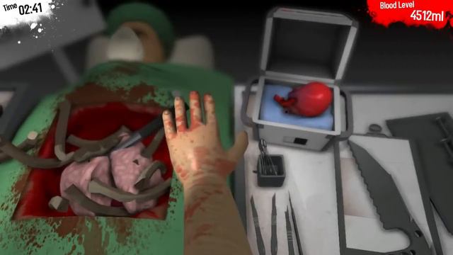 Maddyson играет в хирурга. (Surgeon Simulator ) смотреть онлайн