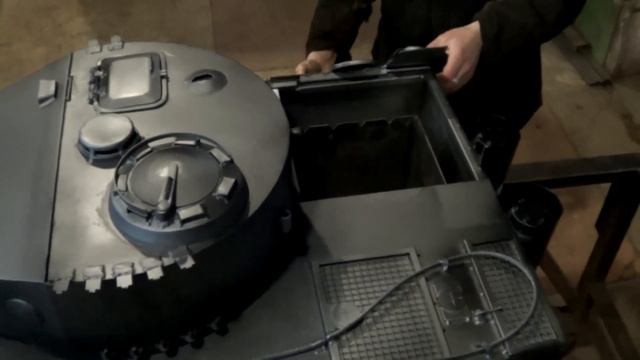 Танк Тигр, мангал-коптильня М 1:5 смотреть онлайн