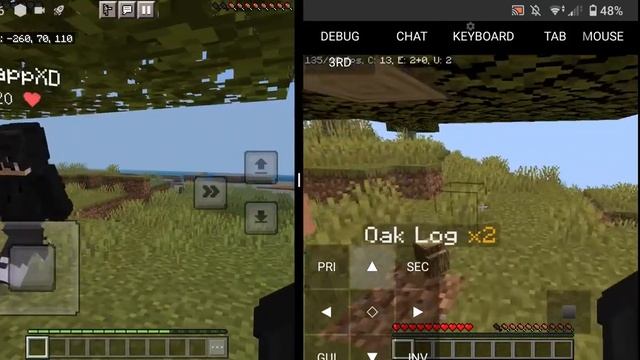 Playing PojavLauncher and MCPE at The Same Time! - Minecraft смотреть онлайн