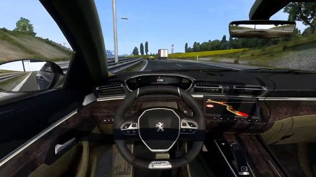 Peugeot 3008 - Fast Driving - Euro Truck Simulator 2 смотреть онлайн