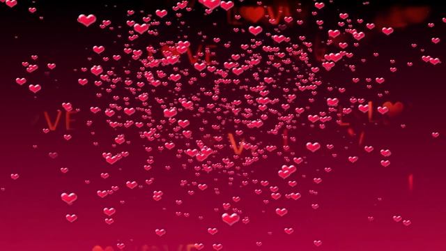Футаж Сердечки Love 2 смотреть онлайн