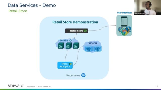 Tanzu data overview - retail store demo смотреть онлайн