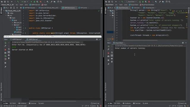 gRPC implementation for communication between DHT servers and clients. смотреть онлайн