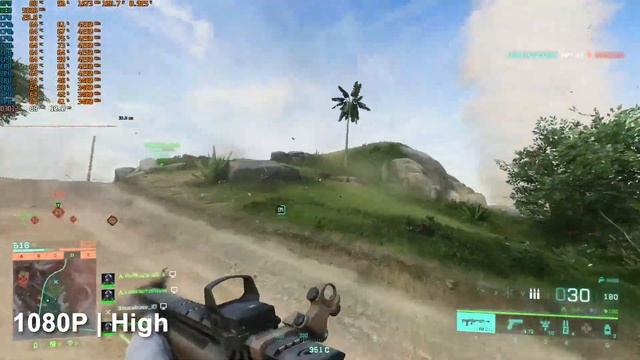 Battlefield 2042 | Ryzen 5 5500 +1080TI | 1080P смотреть онлайн