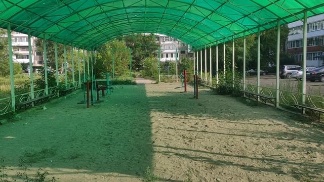 #НиКакая Тренажерная площадка во дворе Абаканская62 смотреть онлайн