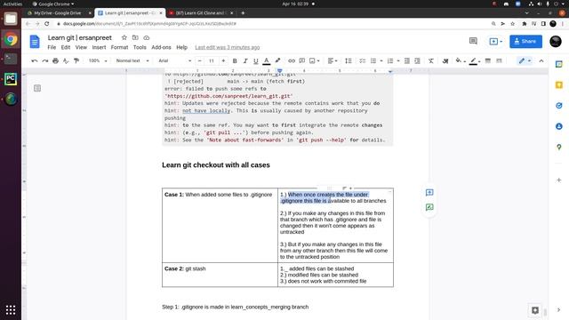 Learn git checkout with all cases смотреть онлайн