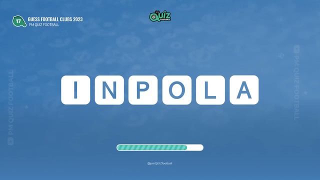 GUESS FOOTBALL CLUBS BY LETTERS | FOOTBALL QUIZ 2023 смотреть онлайн