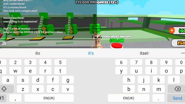 money tycoon | roblox | 1M смотреть онлайн