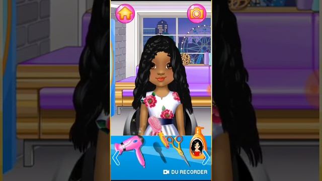 Игра делать прически с Крутой музыкой залипашка смотреть онлайн