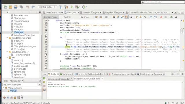 Java 3D ASCII Text from scratch - 3D rendering to JTextArea ASCII Text test смотреть онлайн